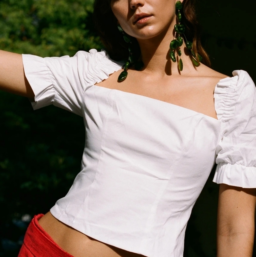 LPA White Gemma Top
